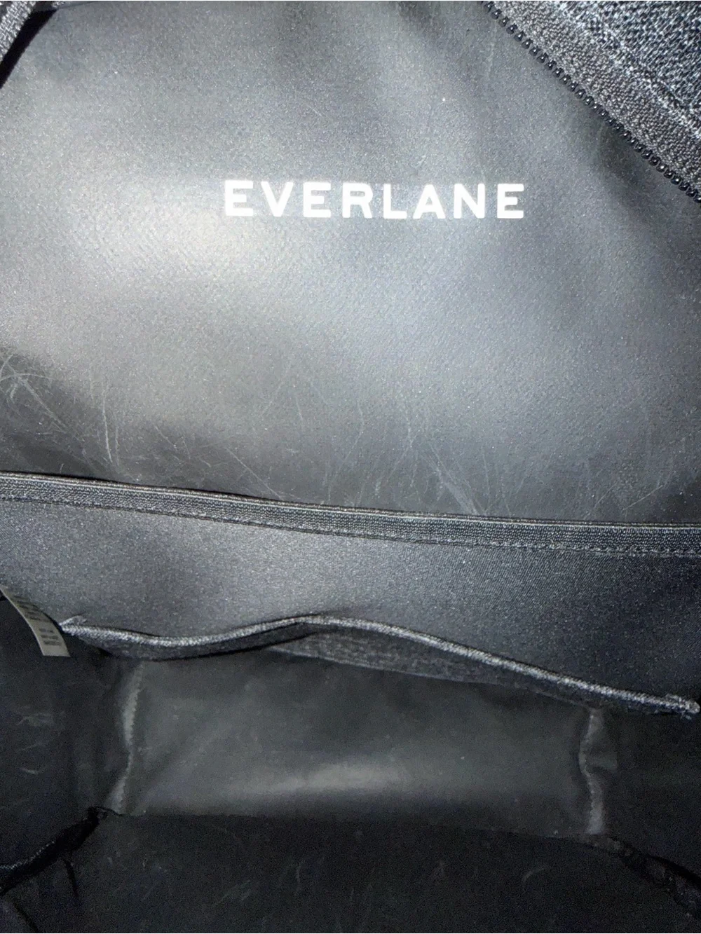 Everlane Nylon Commuter Backpack Dark Gray Black Laptop Travel 139393